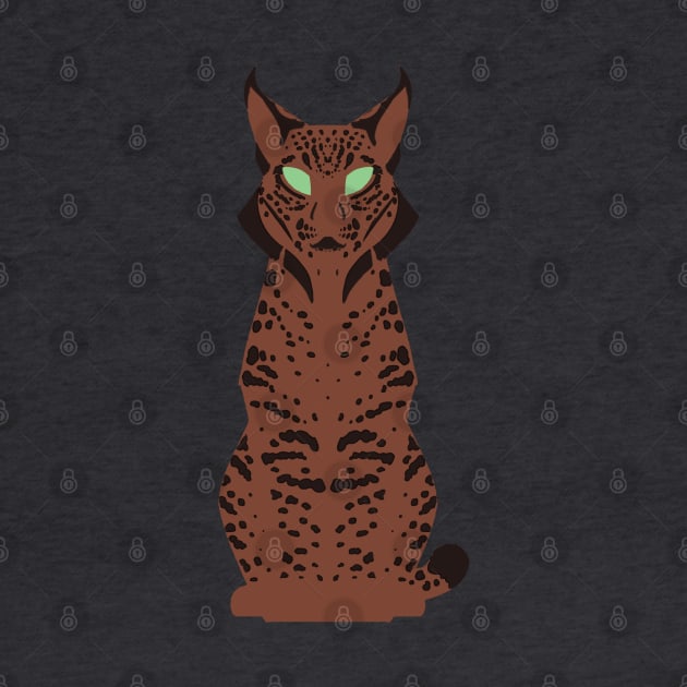 Minimalist Iberian Lynx by ZTheCrazed